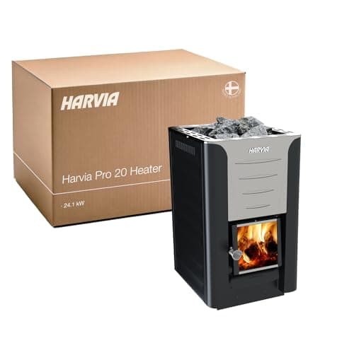 Harvia Pro 20 Woodburning Sauna Heater, 24kW
