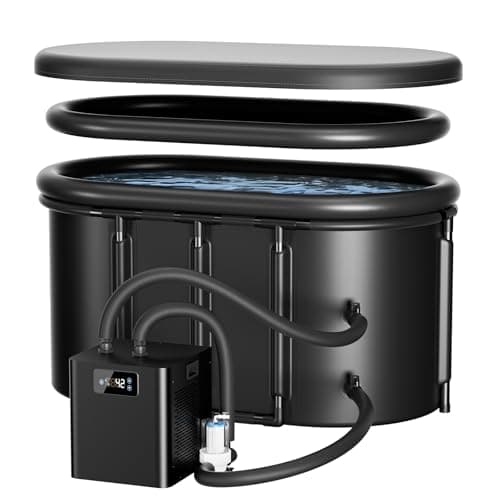 Generic Cold Plunge Tub + 1/3 HP Chiller Kit, 148 Gal