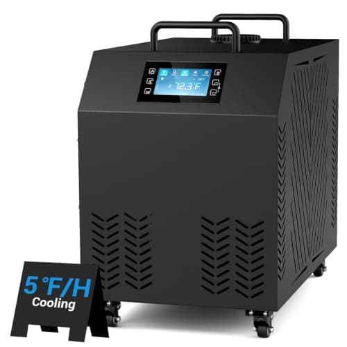 FADHOLE 1 HP 10,000 BTU Cold Plunge Chiller with Heater