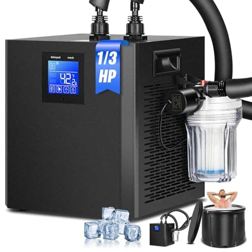 Treeshome 1/3 HP Ice Bath Water Chiller