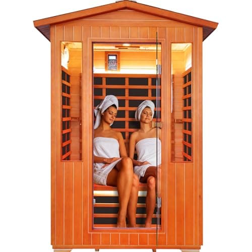 OUTEXER Outdoor Infrared Sauna, 2 Person