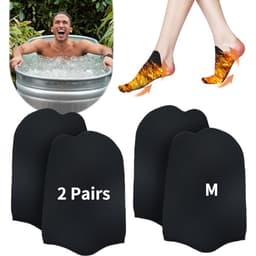 GFYYBKJ Ice Bath Toe Covers, 4mm Neoprene (2 Pairs)