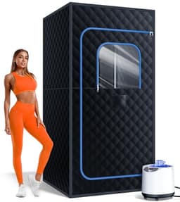 pikulLA Portable Steam Sauna, 36 x 36 x 71 in