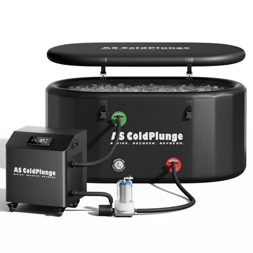 AS ColdPlunge 1 HP Chiller + 216 Gal Insulated Tub Bundle (AS1000-XXL216)