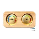 DUNUO Canadian Red Cedar 2-in-1 Thermometer Hygrometer