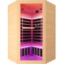 OUTEXER 2-3 Person Corner Infrared Sauna, 2100W