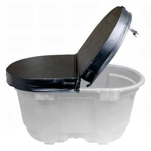 Plunge Crafters Insulated Stock Tank Lid, 100 Gallon