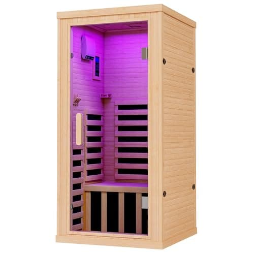 Albott Infrared Sauna, 1 Person, 1260W