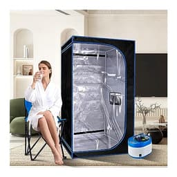 ZONEMEL Full Size Portable Steam Sauna Kit, 4L/1500W
