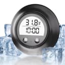 Generic Silicone Cover Ice Bath Thermometer with Timer