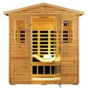 SALUSHEAT Full Spectrum Outdoor Sauna, 3 Person, 1950W