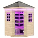 Albott Outdoor Infrared Sauna 4 Person, 2850W