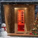 ENSTVER Full Spectrum Infrared Sauna, 1 Person, 1240W