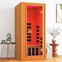 Real Relax Full Spectrum Infrared Sauna, 1 Person, 1290W